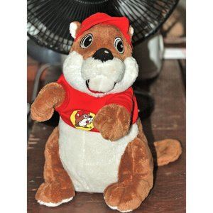 Buc-ee's Plush Buc-cee's Beaver w/ Shirt Cap Stuffed Animal Texas advertising